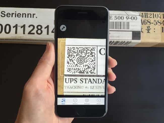 Smartphone Barcode Scanning von COSYS